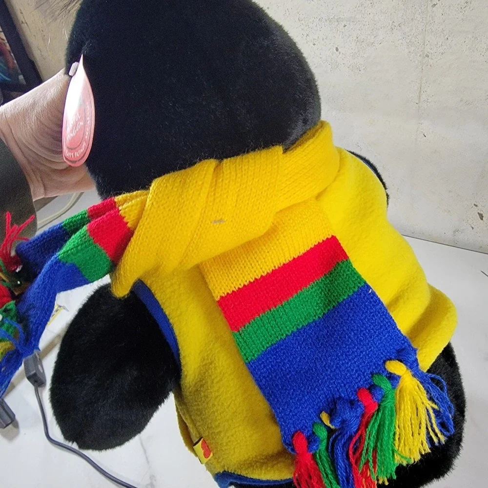 Build a Bear PENGUIN Black White & Yellow 15